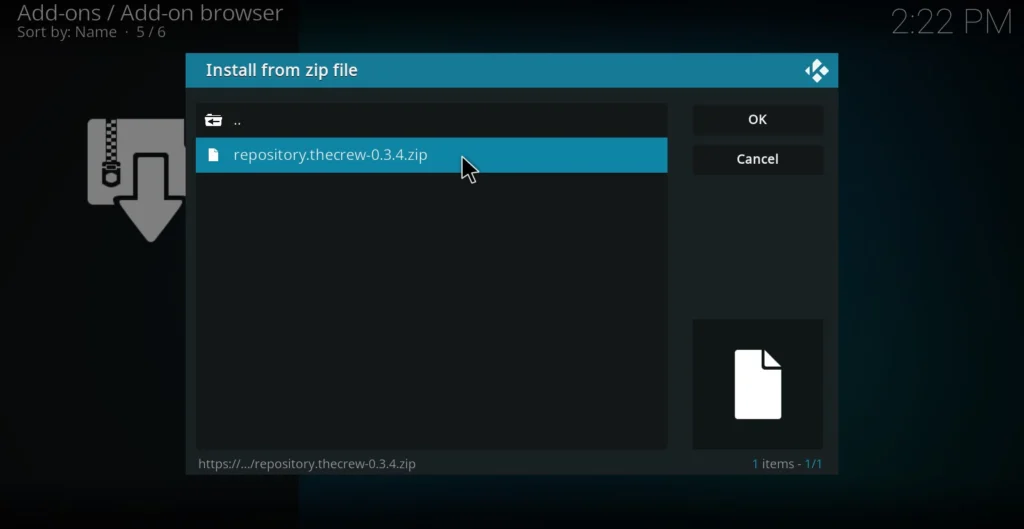 Step 13 - Select Repo