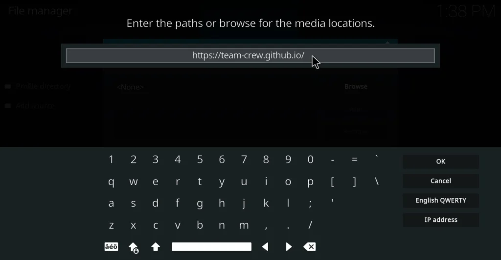 Step 8 - Add URL