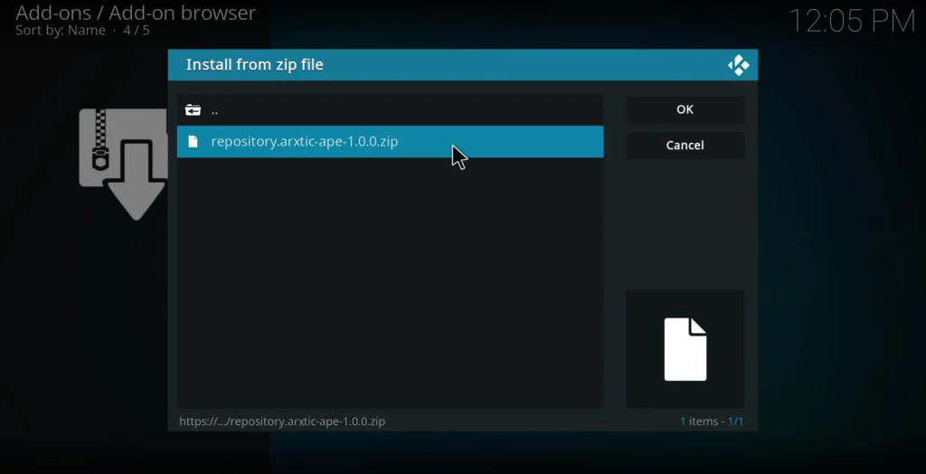Step 13 - Select Repo