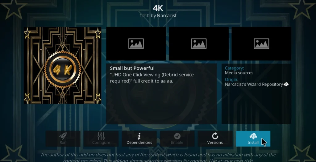 Step 18 - Install 4k