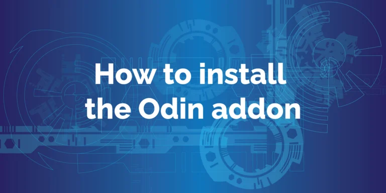 Feature logo Odin Install