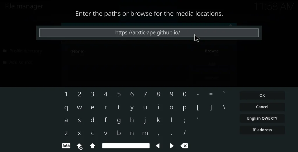 Step 8 - Add URL