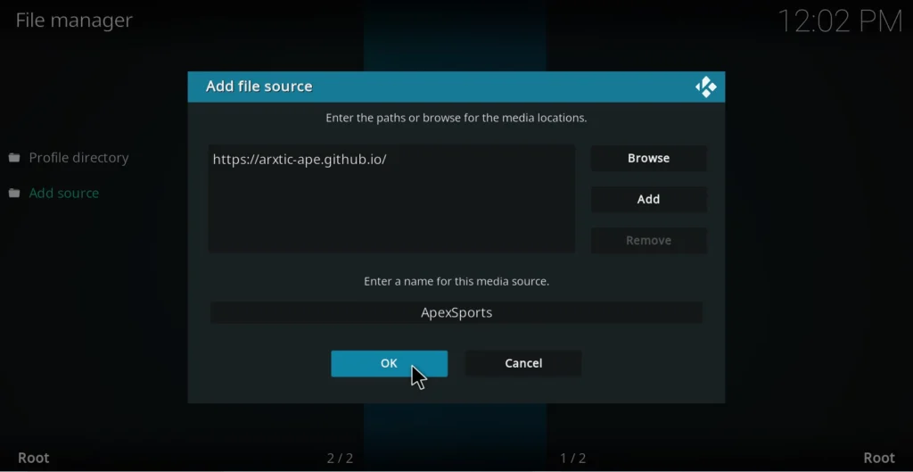 Step 9 - Name Source 2
